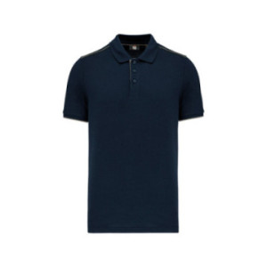 Polo contrasté homme WK® couleur