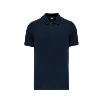 Polo contrasté homme WK® couleur