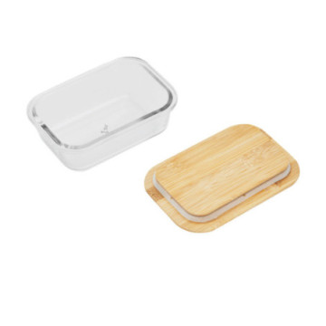 Lunch box en verre et en bambou 350 mL