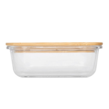 Lunch box en verre et en bambou 350 mL