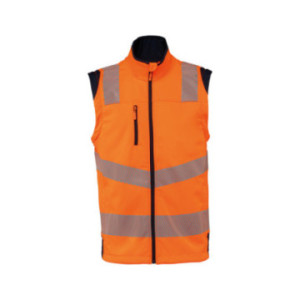 Veste softshell de sécurité haute visibilité mixte WK®