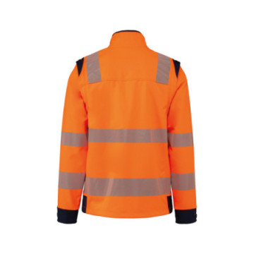 Veste softshell de sécurité haute visibilité mixte WK®