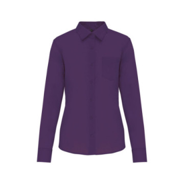 Chemise manches longues femme Kariban® couleur
