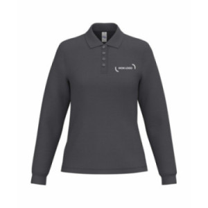 Polo manches longues femme iDeal Basic® couleur