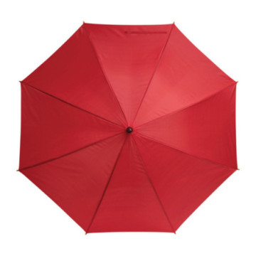 Parapluie canne ouverture automatique rouge