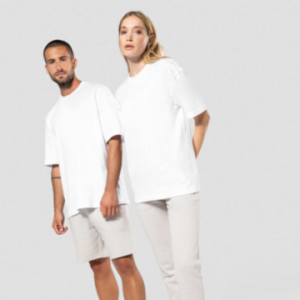 Tee-shirt mixte oversize Kariban® blanc