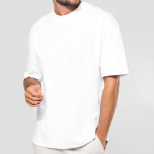 Tee-shirt mixte oversize Kariban® blanc