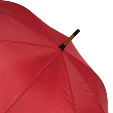 Parapluie canne ouverture automatique rouge