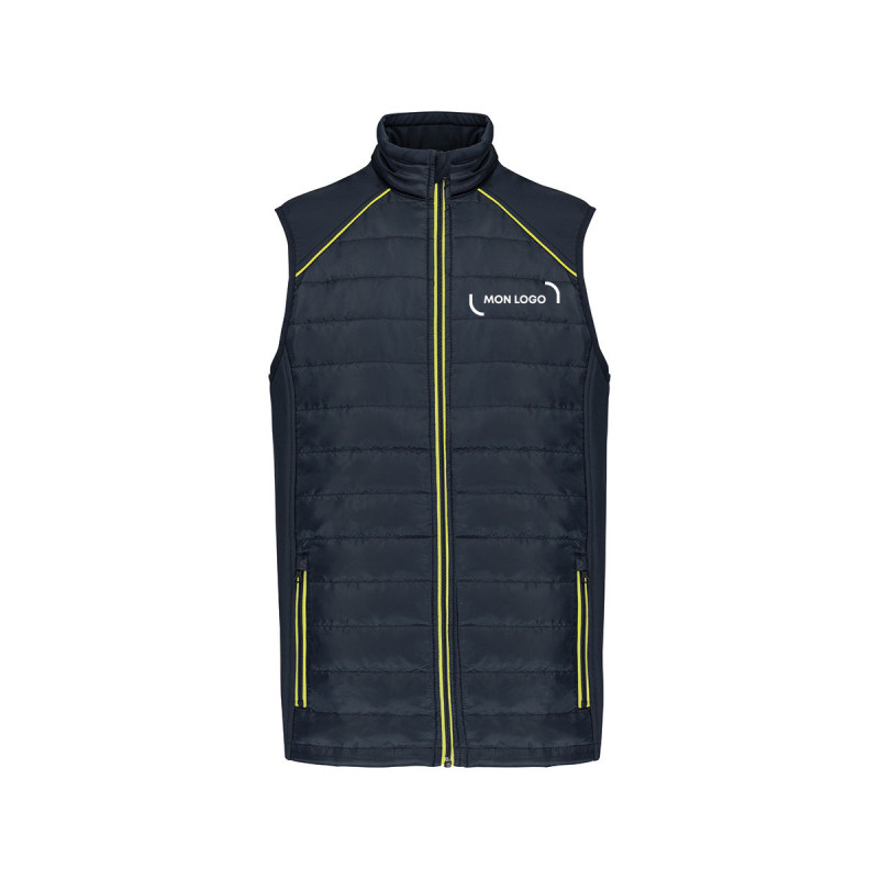 Bodywarmer bi-matière mixte WK®