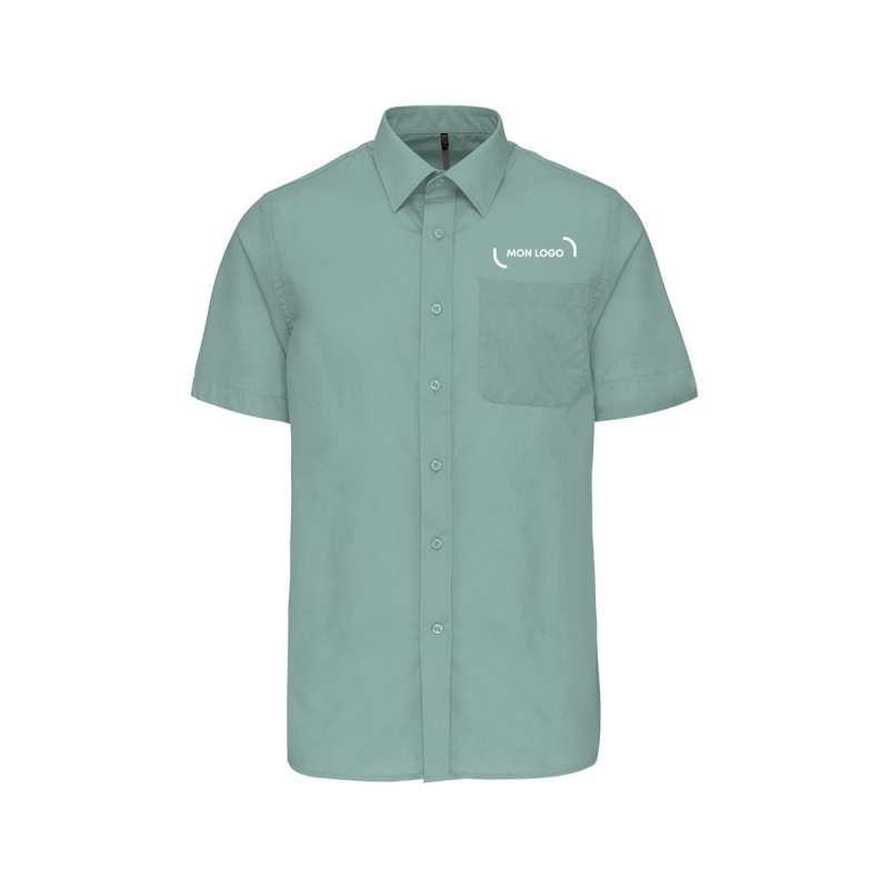 Chemise manches courtes homme Kariban® couleur