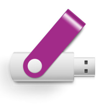 Clé USB gomme blanche 32 Go Twister