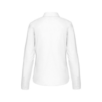 Chemise manches longues femme Kariban® blanche