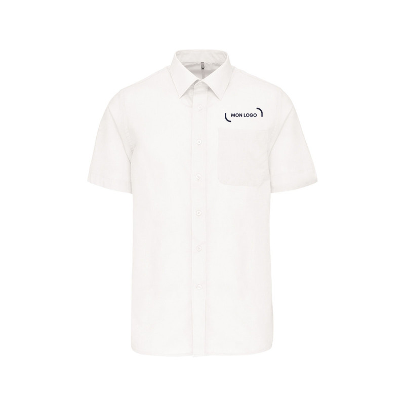 Chemise manches courtes homme Kariban® blanche