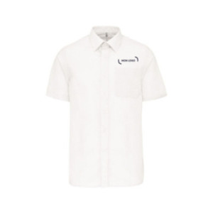 Chemise manches courtes homme Kariban® blanche