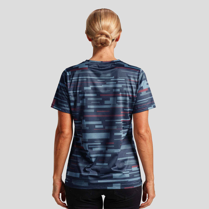 Tee-shirt de sport respirant femme sublimation Mustaghata® Lure all