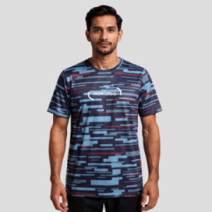 Tee-shirt de sport respirant homme sublimation Mustaghata® Tabor all