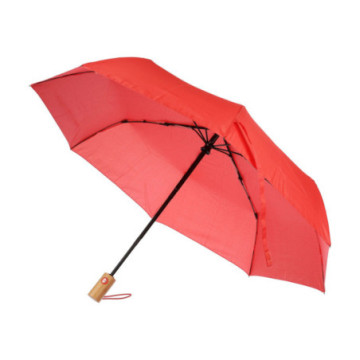 Parapluie pliable en rPET ouverture et fermeture automatiques