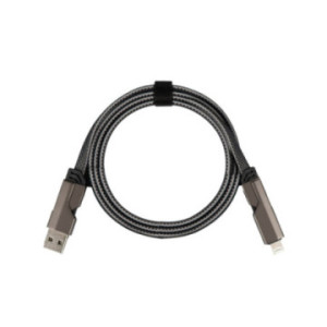 Câble de charge long 60W en rPET Akashi®