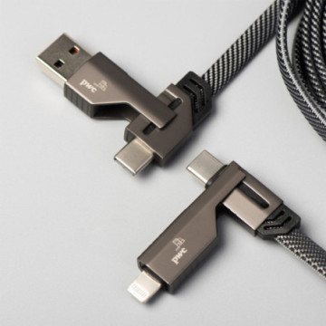 Câble de charge long 60W en rPET Akashi®