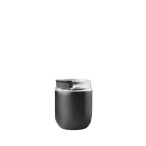 Bouteille isotherme 330 mL avec gobelet en acier inoxydable recyclé
