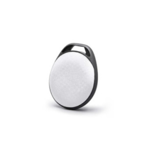 Porte-clés localisateur smartfinder Akashi® en PU recyclé blanc