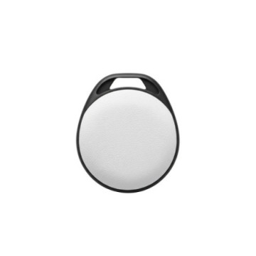 Porte-clés localisateur smartfinder Akashi® en PU recyclé blanc