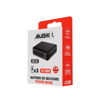 Batterie de secours 10000 mAh charge rapide Akashi®