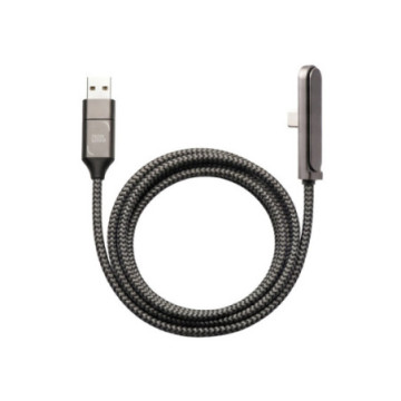 Cable de charge long 60W avec support de téléphone Akashi®