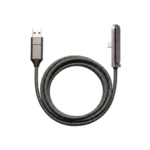 Cable de charge long 60W avec support de téléphone Akashi®