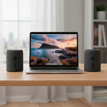 Enceinte magnétique stéréo 2 x 10 W Akashi®