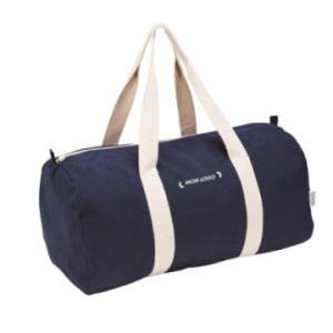 Sac polochon en coton recyclé