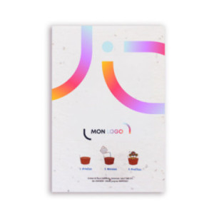 Carte ensemencée biodégradable 250 g