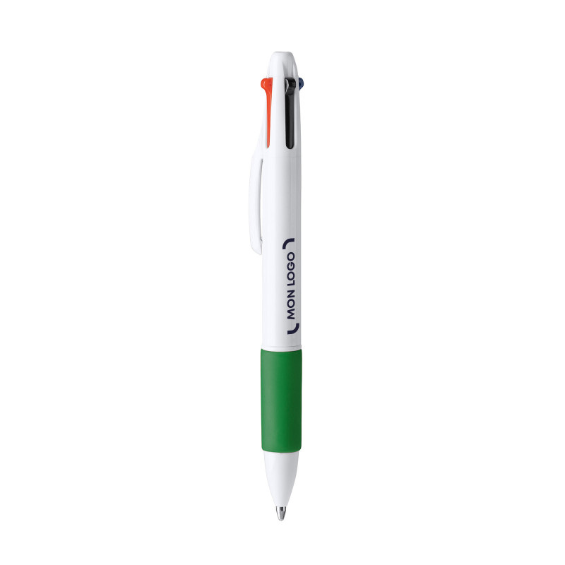 Stylo 4 couleurs avec grip