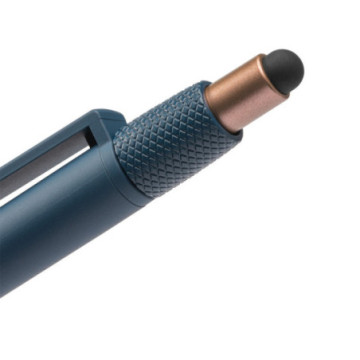 Stylo stylet spinner en plastique recyclé