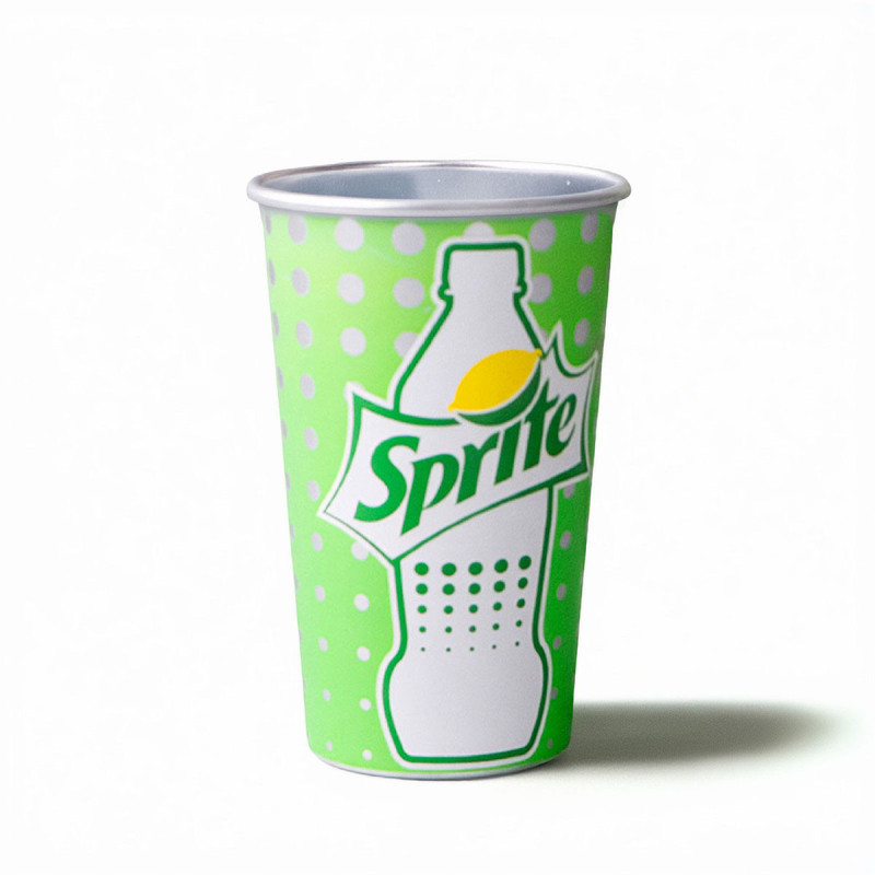 Gobelet 450 mL en aluminium recyclé qui change de couleur quadri 360°