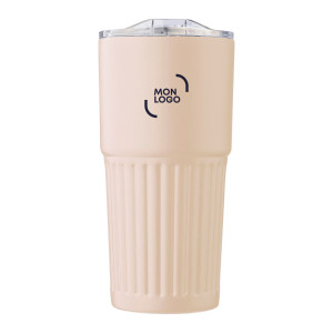 Mug isotherme en acier inoxydable recyclé 500 mL