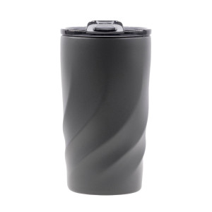 Bouteille et gobelet isothermes en acier inox recyclé Brandcharger®