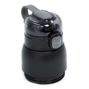 Bouteille et gobelet isothermes en acier inox recyclé Brandcharger®