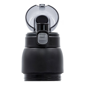 Bouteille et gobelet isothermes en acier inox recyclé Brandcharger®