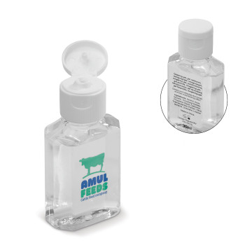 Flacon de gel nettoyant pour les mains
