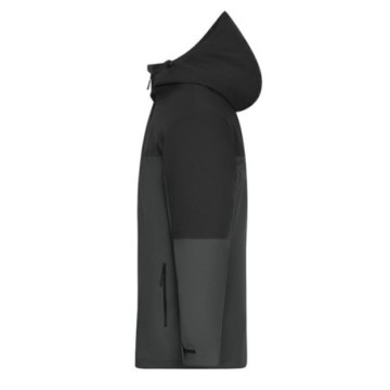 Veste homme softshell en rPET doublure matelassée amovible Daiber®