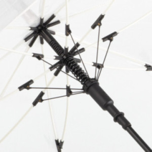 Parapluie canne transparent tempête ouverture automatique Fare®