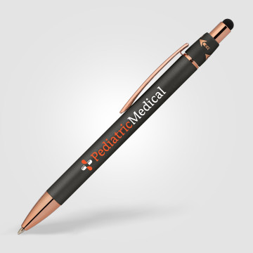 Stylo stylet spinner en aluminium