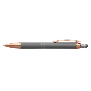 Stylo stylet toucher gomme en aluminium