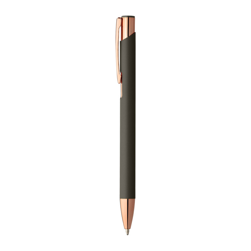 Stylo bille toucher gomme Or rose