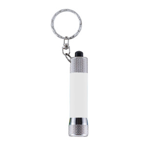 Porte-clés lampe finition gomme