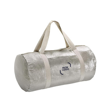 Sac polochon en lurex 90 g/m²