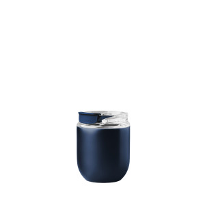 Bouteille isotherme 330 mL  gobelet acier inox recyclé quadri 360°