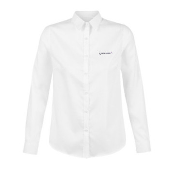 Chemise femme manches longues Neoblu® blanche