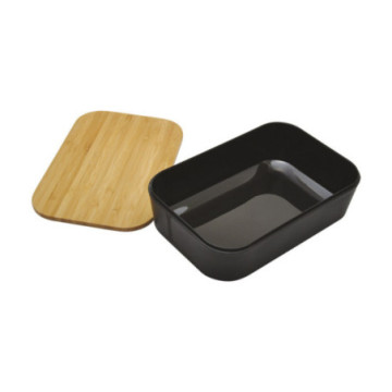 Lunch box simple 750 mL avec couvercle en bambou Baladéo®